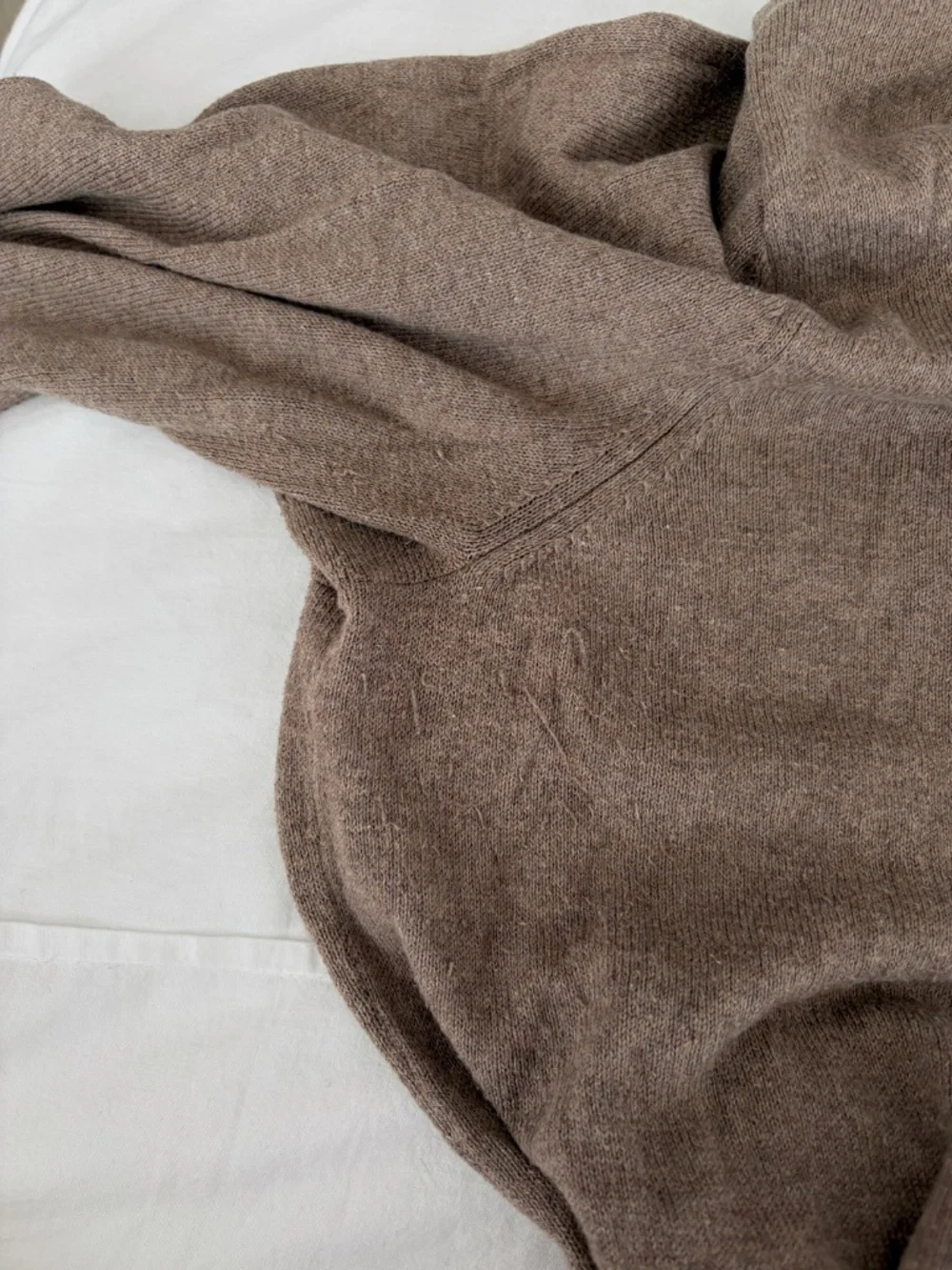 Gap V-Neck Cardigan Button Up Mocha Brown Size Large